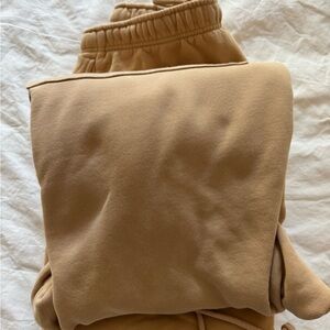 TNA Cozy fleece hoodie &  sweatpants set (Aritzia)